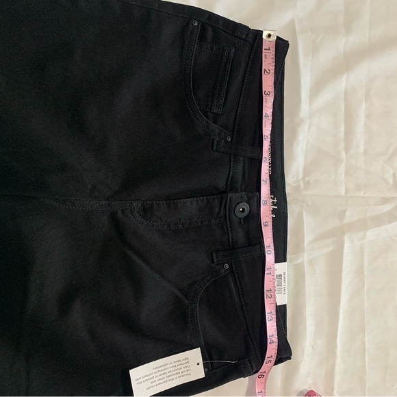 Style & Co Petite Jeans Size 8P Color: Black Rinse - Picture 6 of 8
